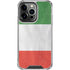 Italy Flag Distressed iPhone 14 Pro Clear Case
